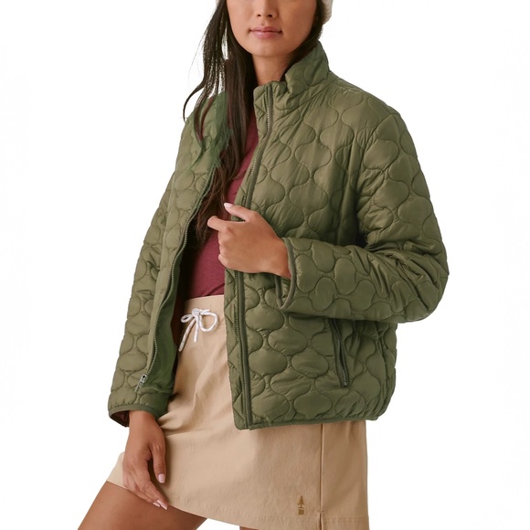 Bass Outdoor Olympic sackable insulated jacket olive green medium - Picture 2 of 7